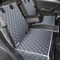 anosospecial grey dog car seat cover for back, main product view