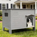 dog house outdoor weatherpoof plastic large dogs houses, main product view