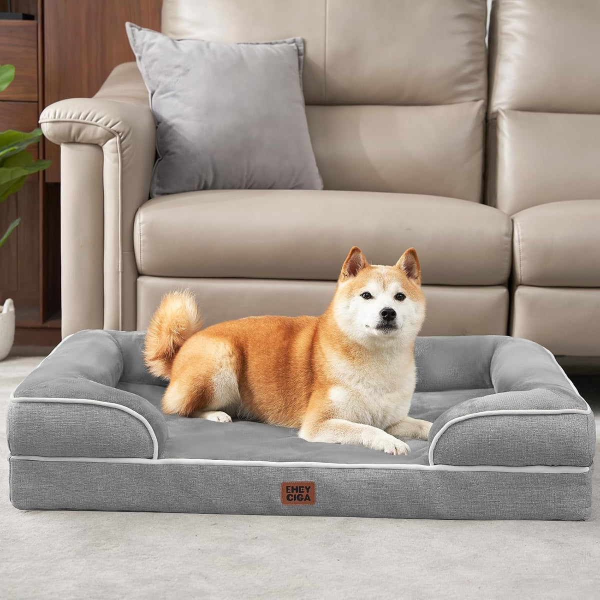 eheyciga orthopedic dog beds large sized dog, waterproof, view 9