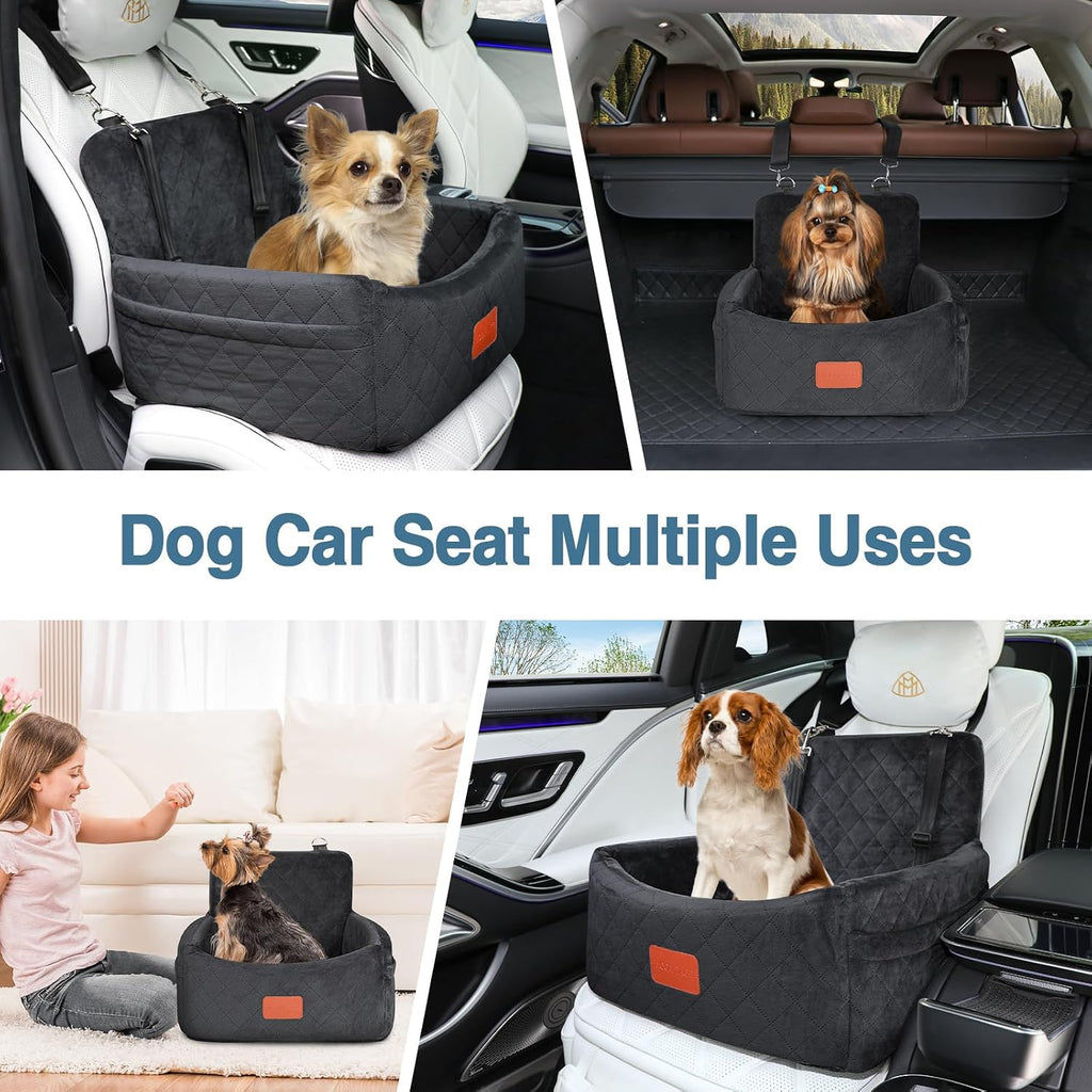 wooaidagg dog car seat for small dogs under on a desk or shelf