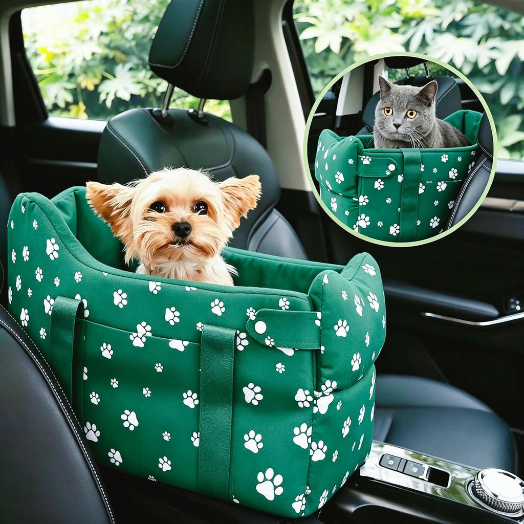 center console dog car seat safe travel for, main product view