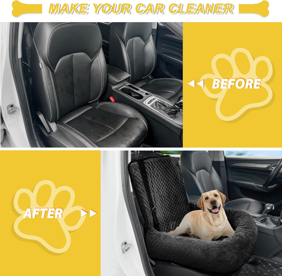 dog car seat for small medium dogs,detachable washable showing dimensions