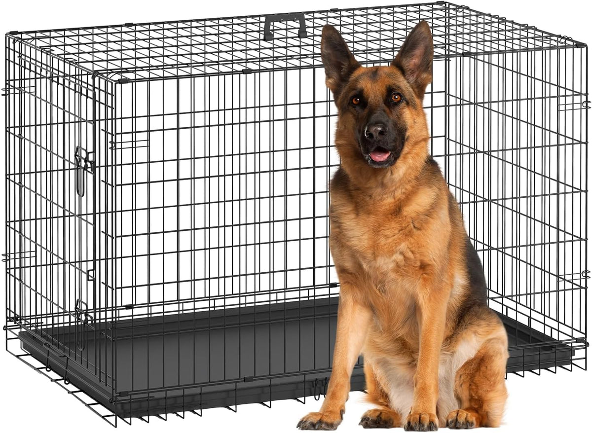 bestpet | dog crate | 48" | black, main product view
