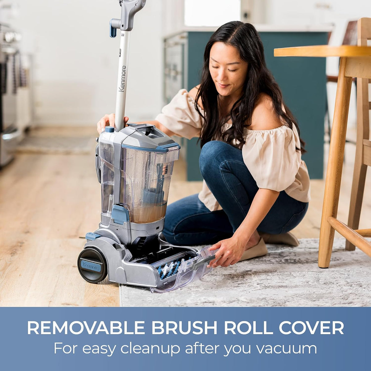 kenmore pet portable carpet cleaner machine with high, close-up detail