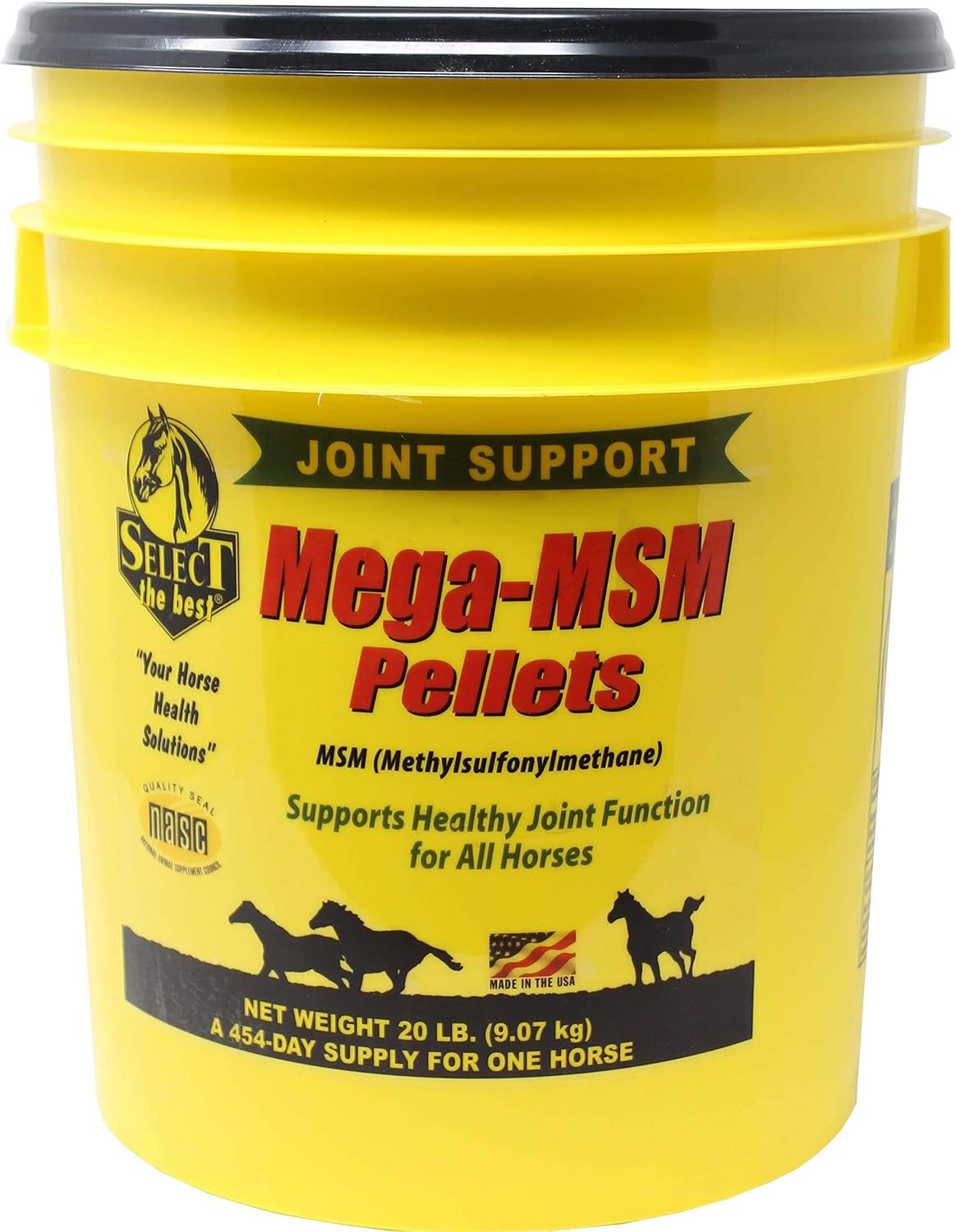 select the best mega-msm pellets 20 lb, main product view