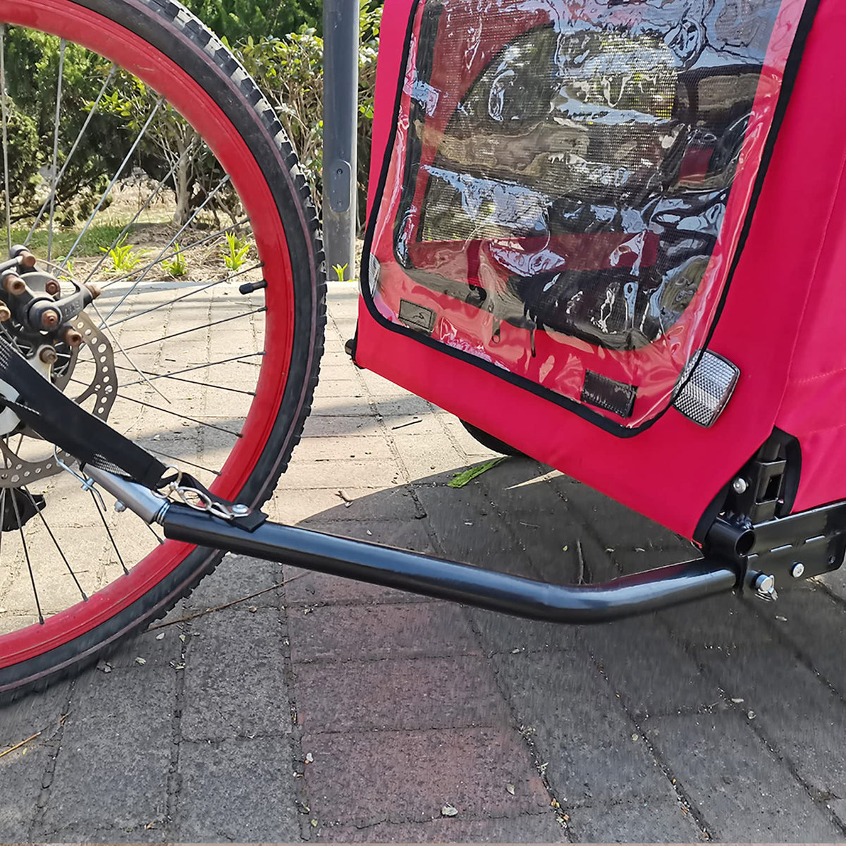 bicycle trailer for pets, bike pet trailer for on a desk or shelf