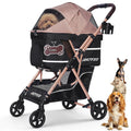 ridyee foldable dog stroller for small & medium, main product view