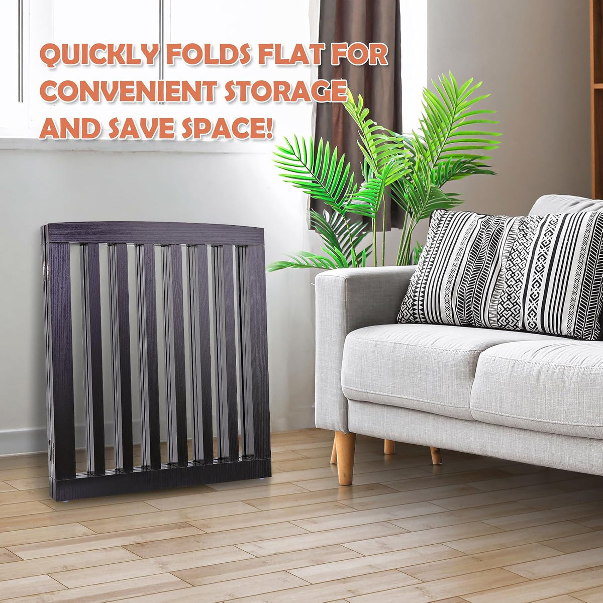 dog gate pet gate indoor for stairs doorways, package contents