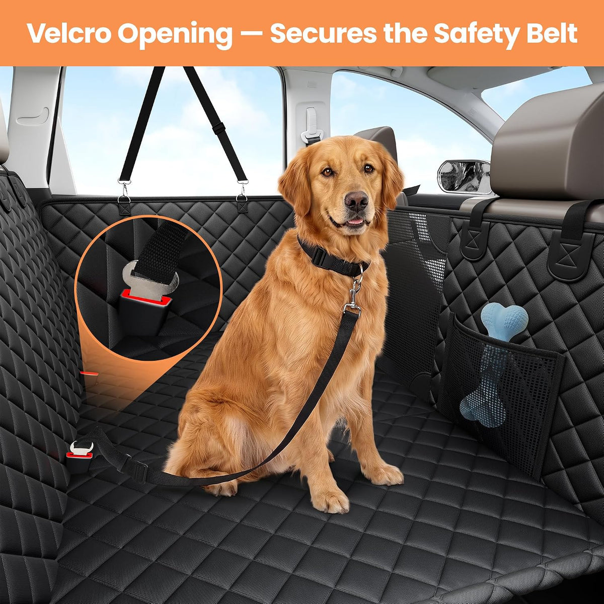peticon dog car seat cover, 3-in-1 hard bottom on a desk or shelf