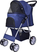 elevon pet stroller, 4 wheels multifunction dog cat, main product view