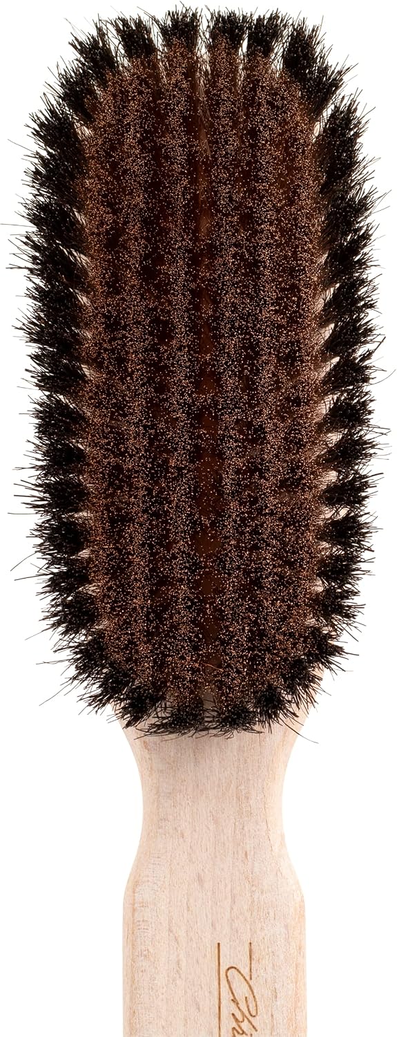 chris christensen boar dog brush, groom like a, close-up detail