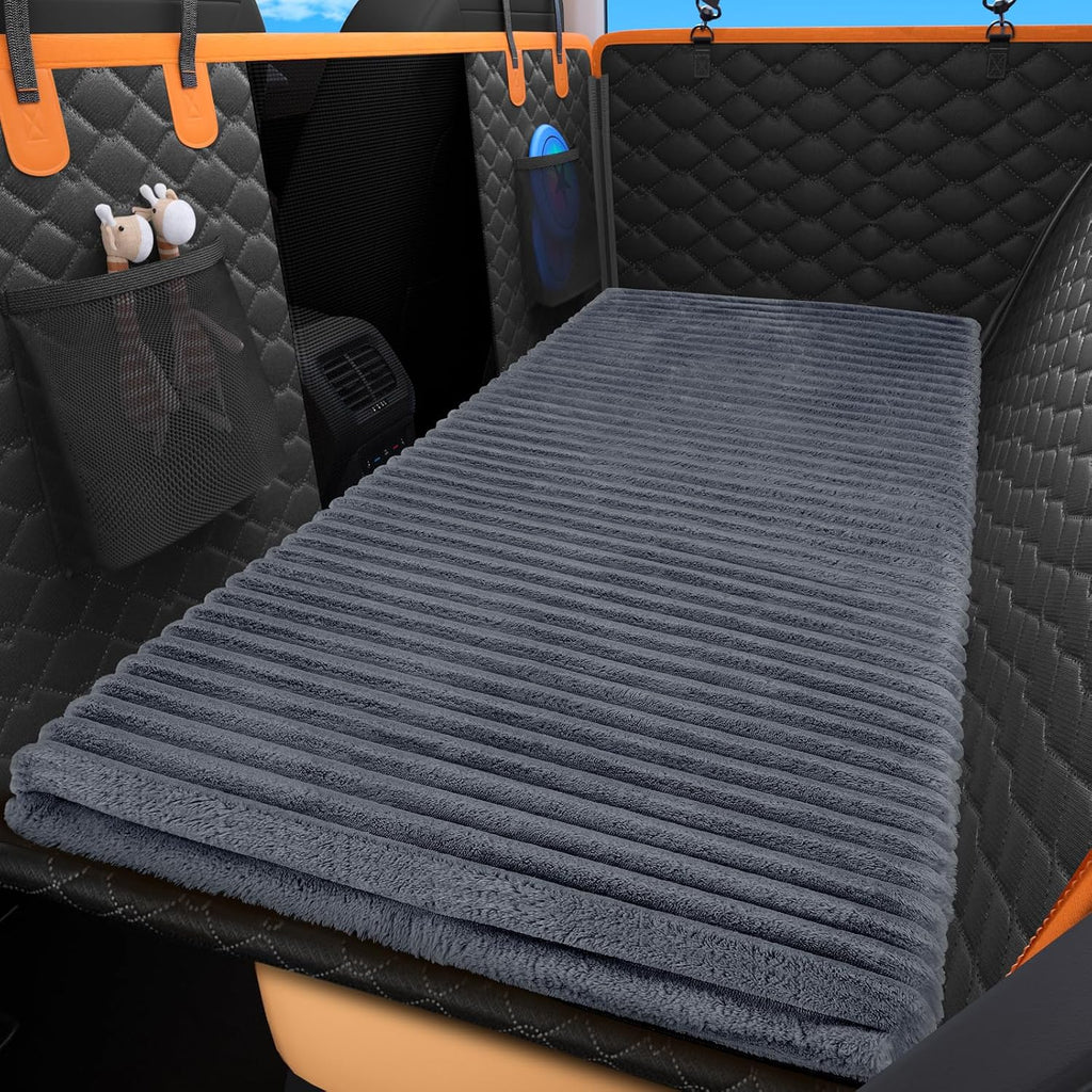 furtime backseat pet bed mat, non-slip washable dog, view 9
