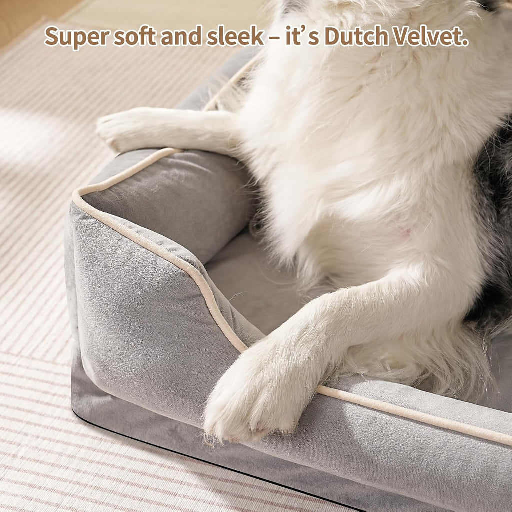 fairypet orthopedic dog bed for medium to large, package contents