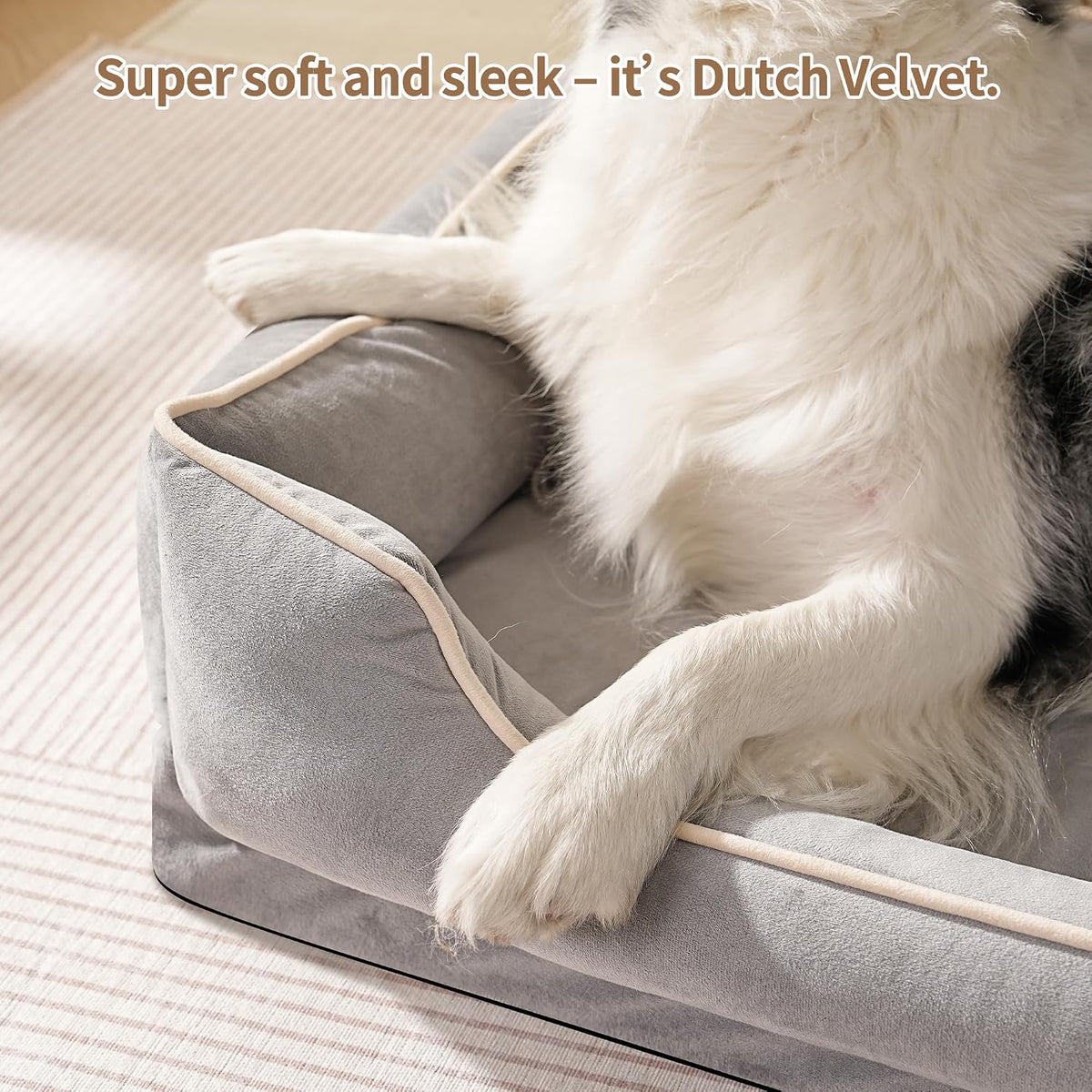 fairypet orthopedic dog bed for medium to large, package contents