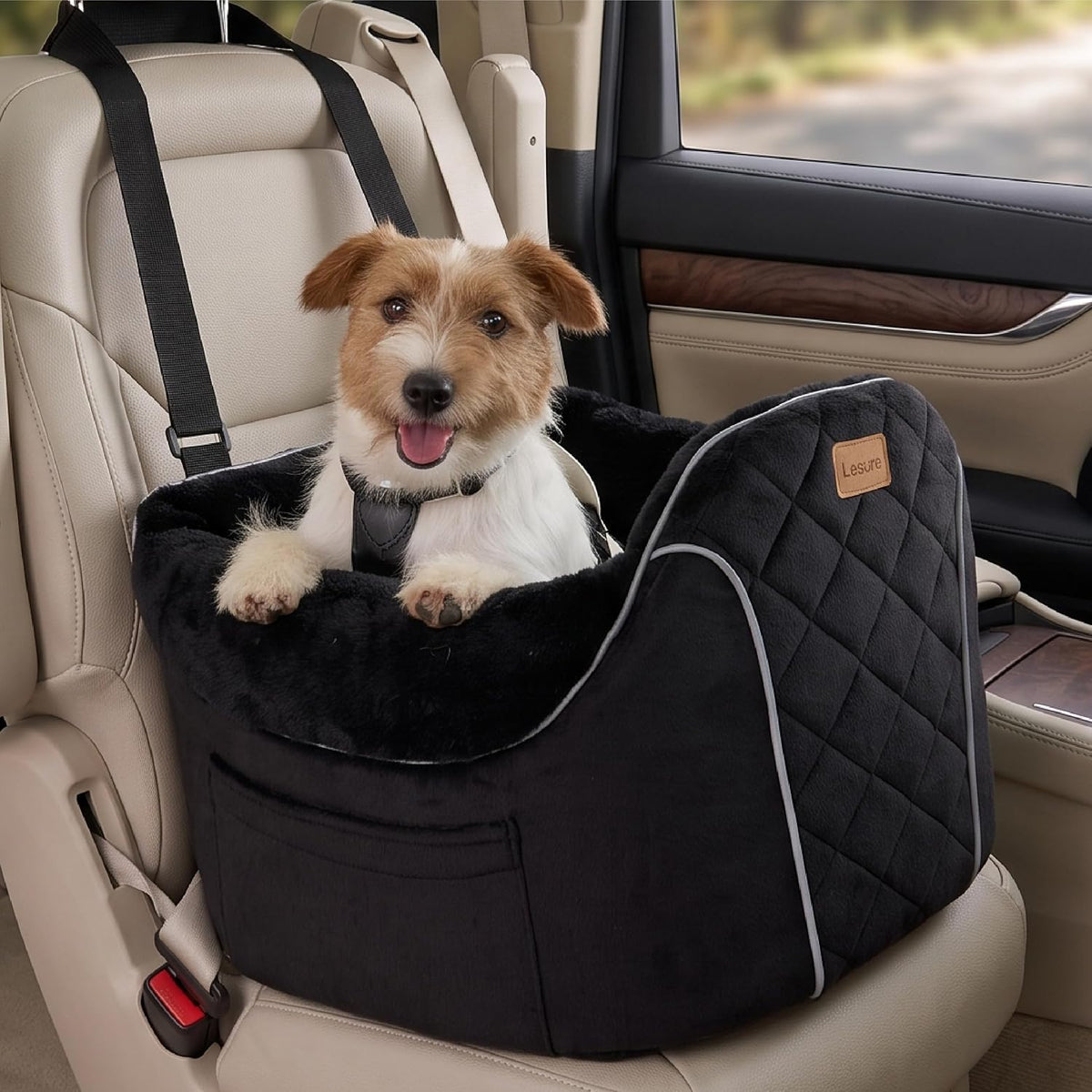 lesure dog car seats for small dogs,safety pet, main product view