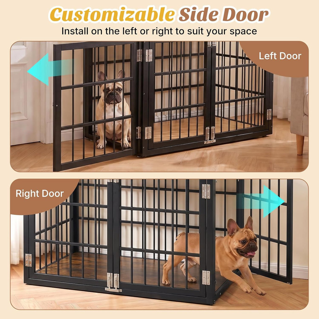 dumos dog crate furniture 38 inch indoor crate, package contents