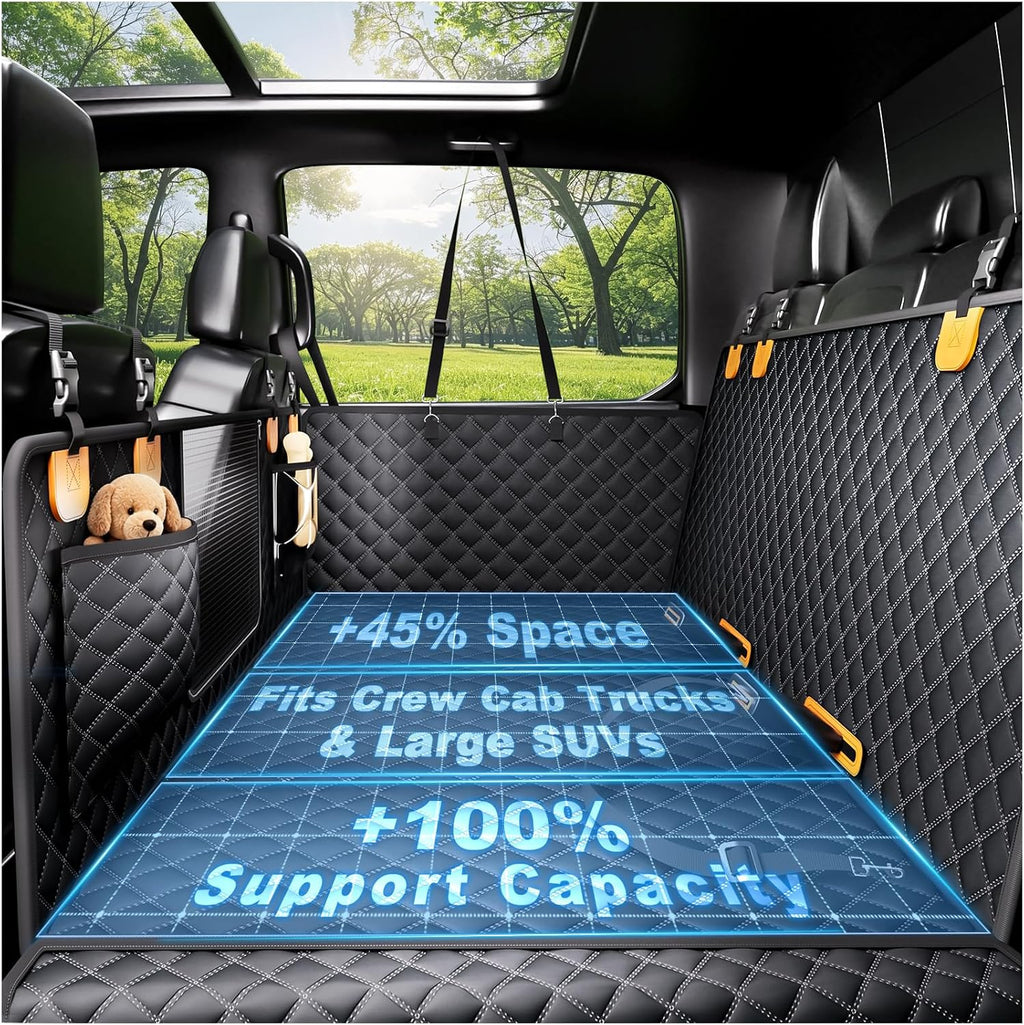 dog car seat cover for back seat, xl, main product view