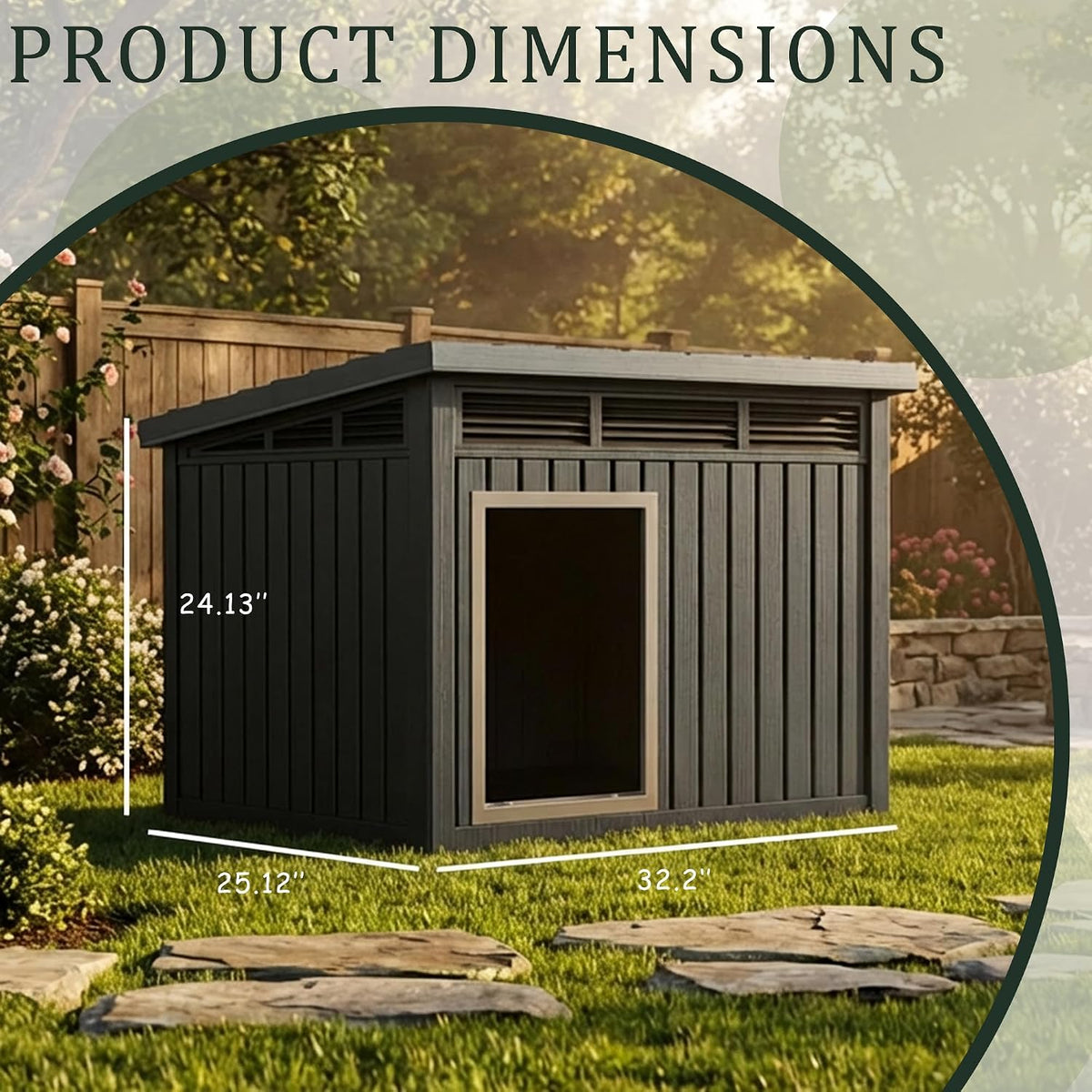 easyup outdoor dog house shelter, waterproof uv resistant, package contents