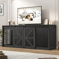 jiteentarou87in farmhouse dog crate tv stand, wooden dog, main product view