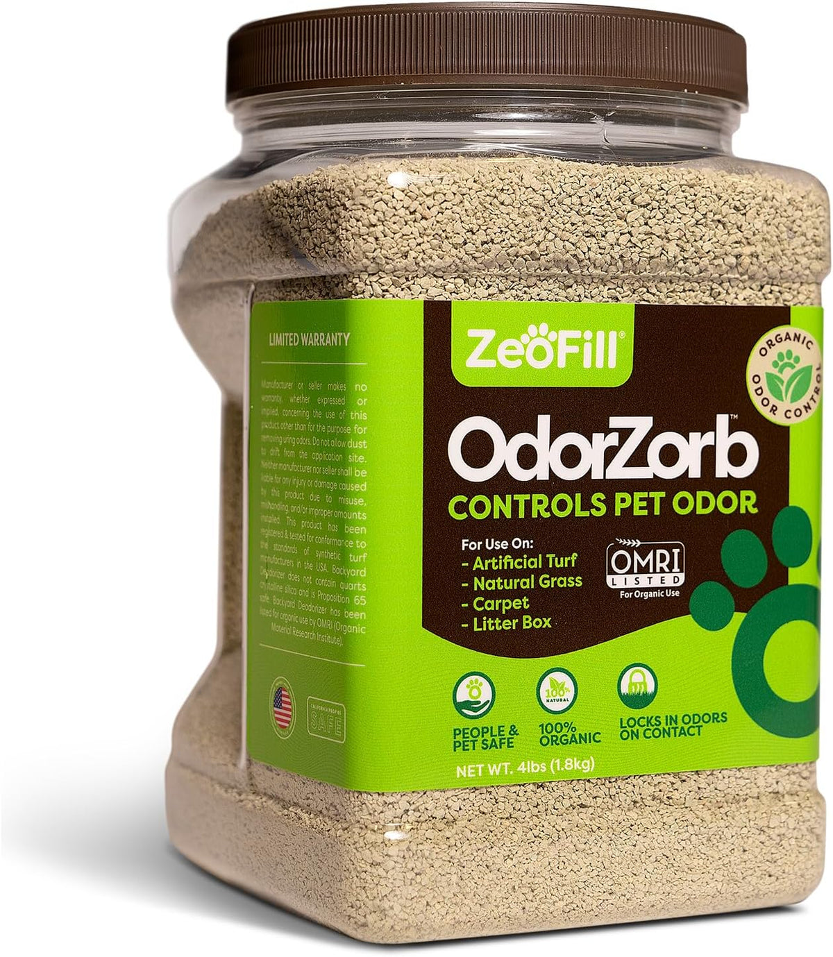 zeofill dog urine odor eliminator for yards &, main product view