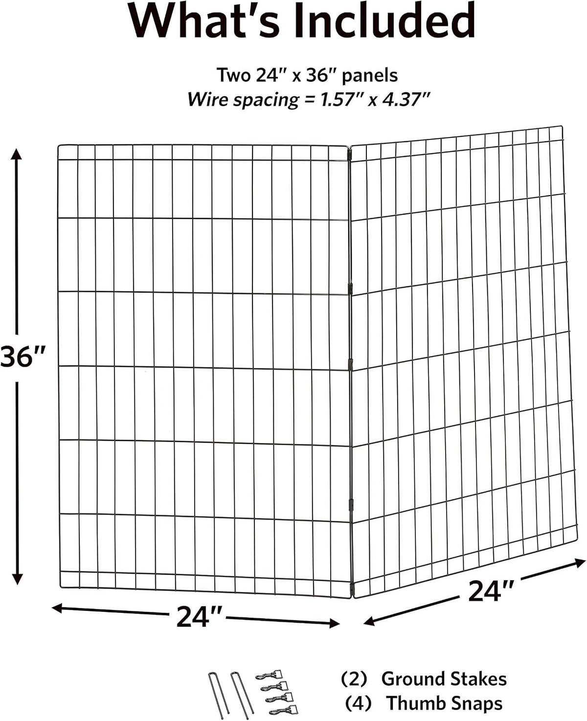 midwest homes for pets add-on panel, 36 inch, close-up detail