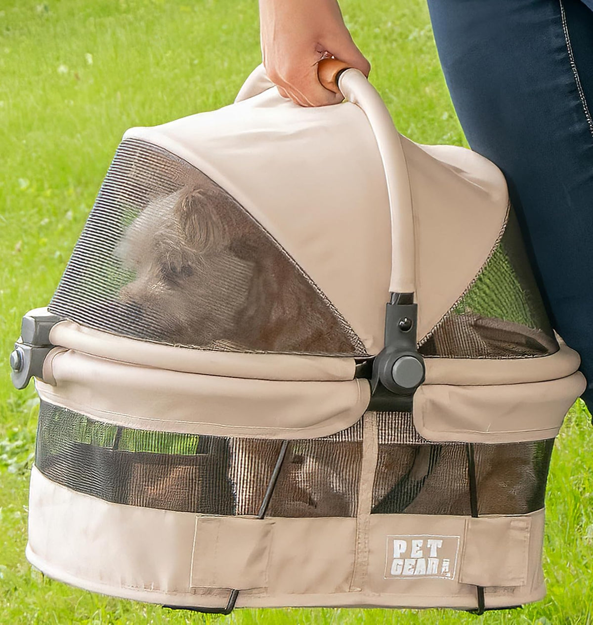 pet gear no-zip view 360 pet carrier &, main product view