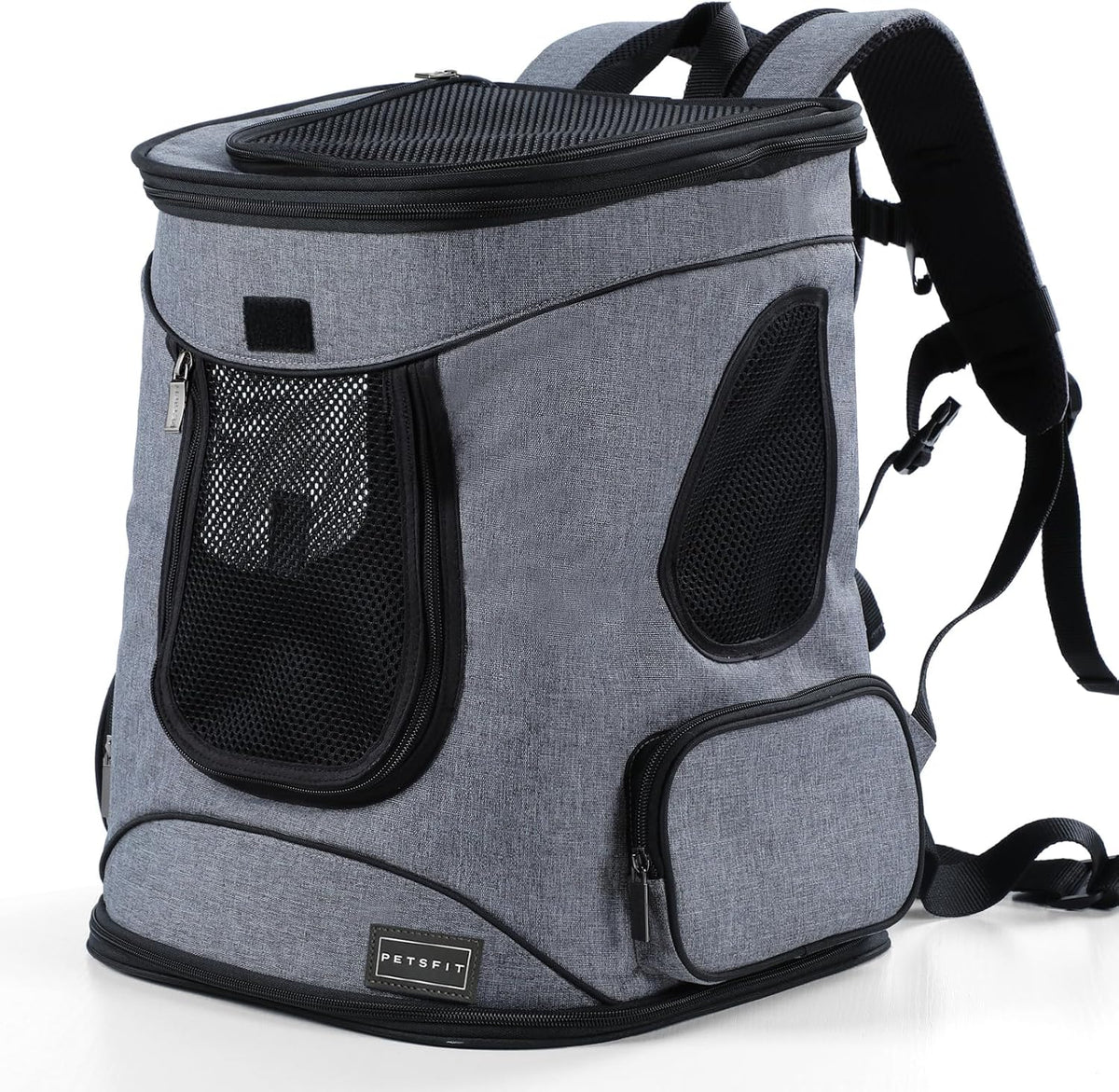 petsfit dog and cat backpack carrier, padded waist, main product view