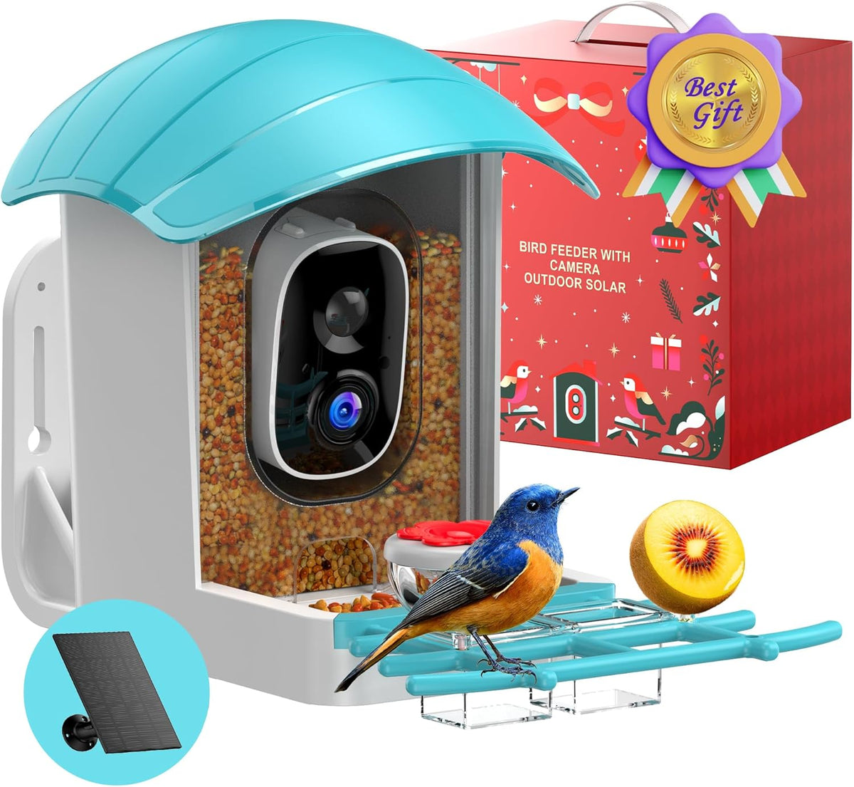 bird feeder with camera solar powered: smart bird, main product view