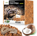 repti zoo 72 quart reptiles coconut chip substrate, main product view