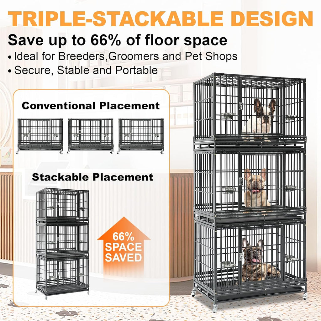 homey pet 3 pack three tier 37" heavy shown in use