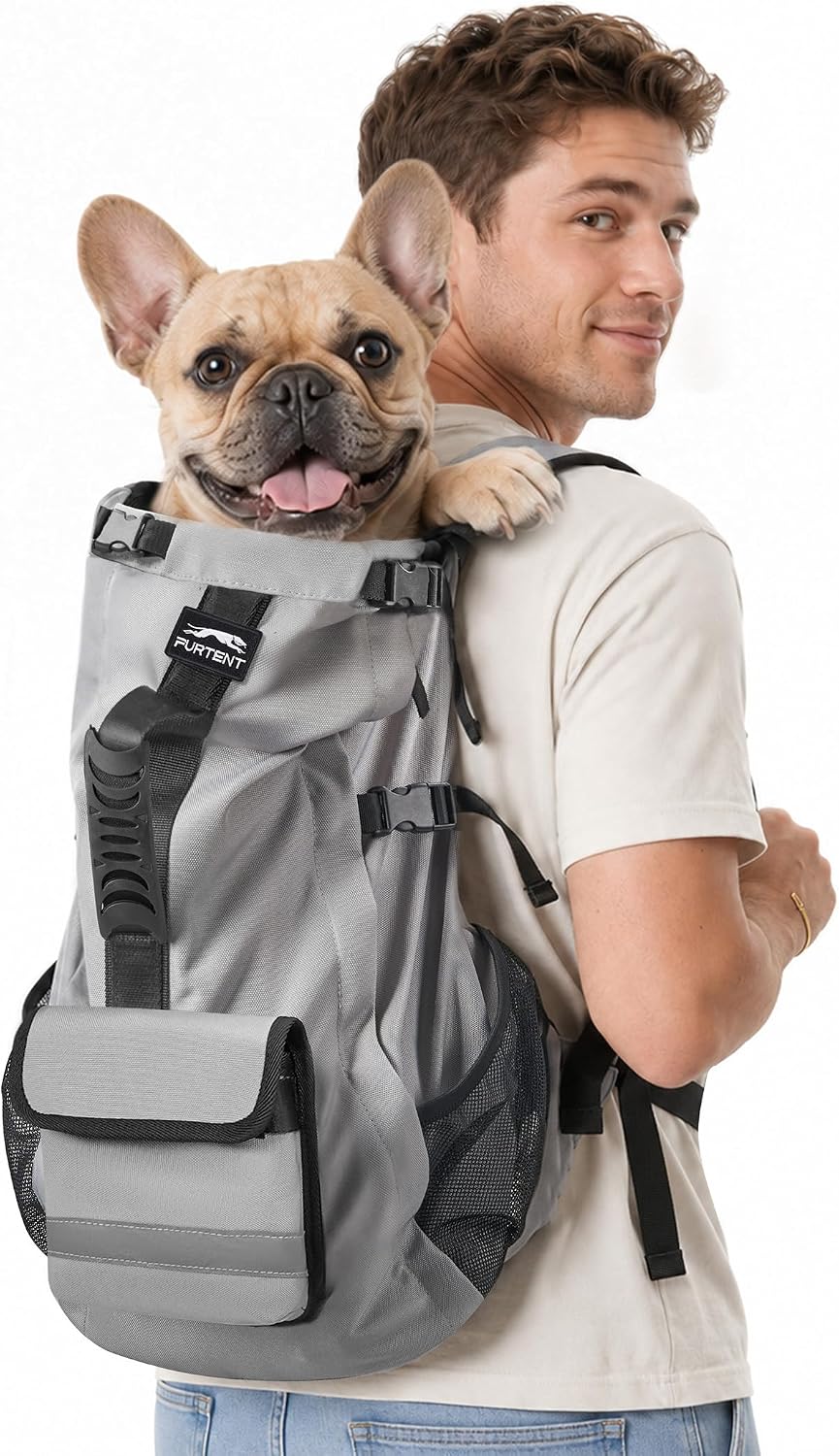 dog backpack carrier for small & medium dogs, main product view