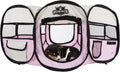 portable puppy playpen - small pop-up play yard, main product view