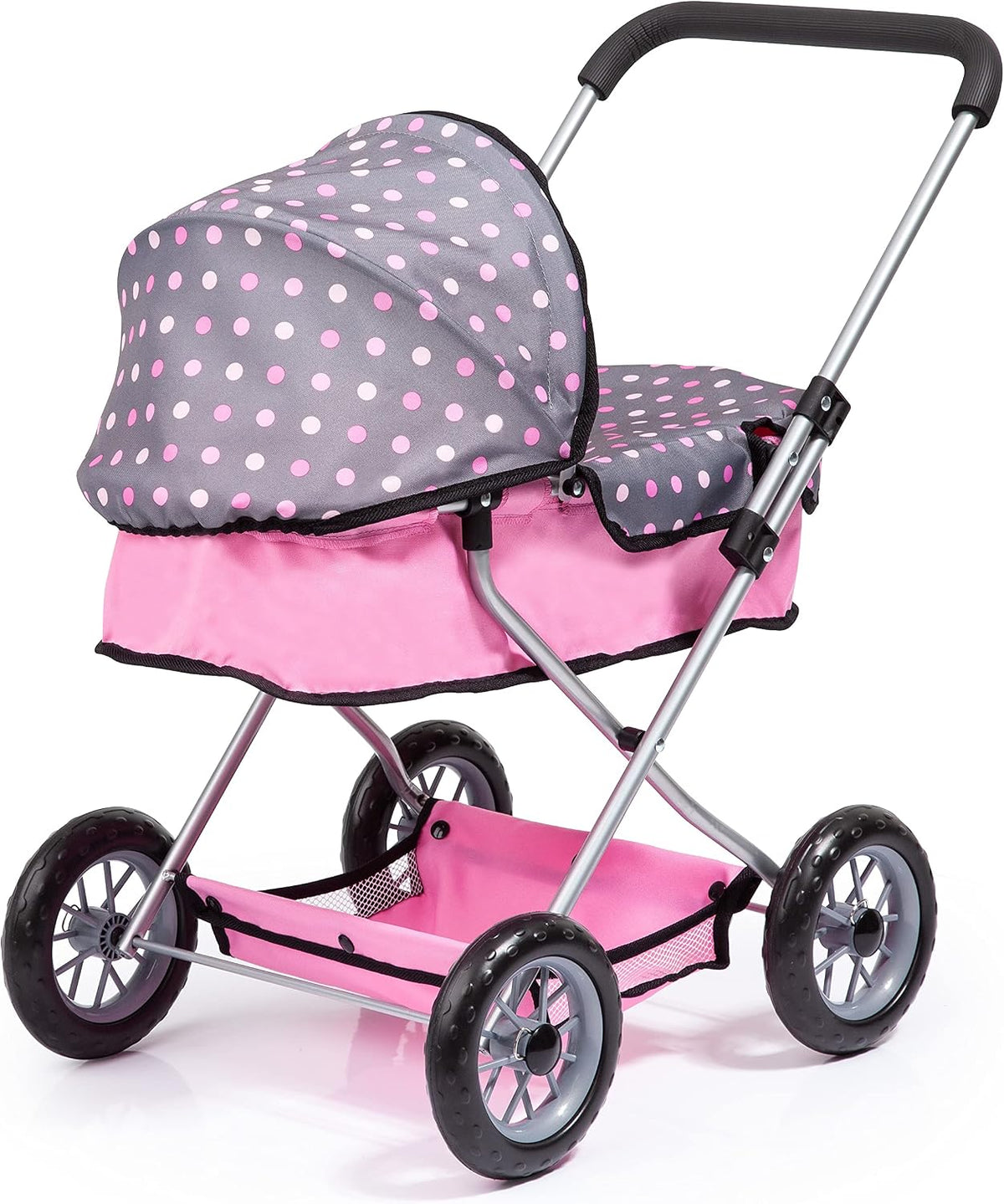 bayer smarty modern doll pram & stroller set, side view
