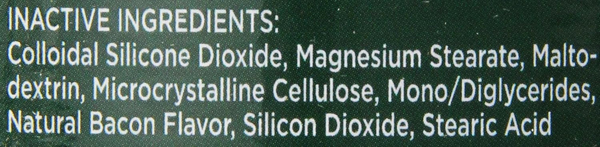 ehp products myristin canine 240 count joint formula showing dimensions