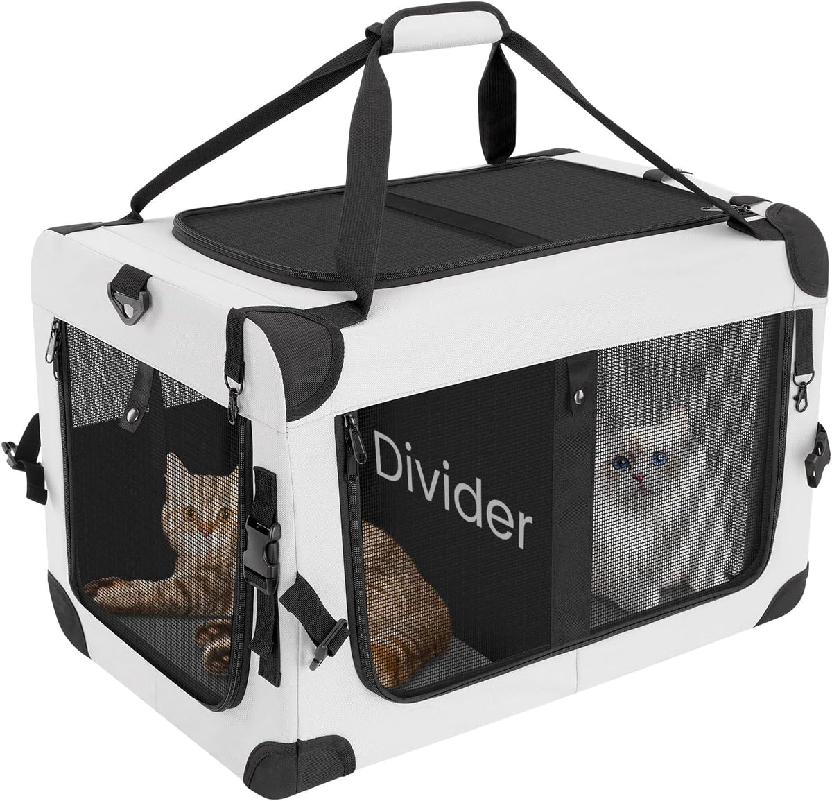 extra large cat carrier for 2 cats with, main product view