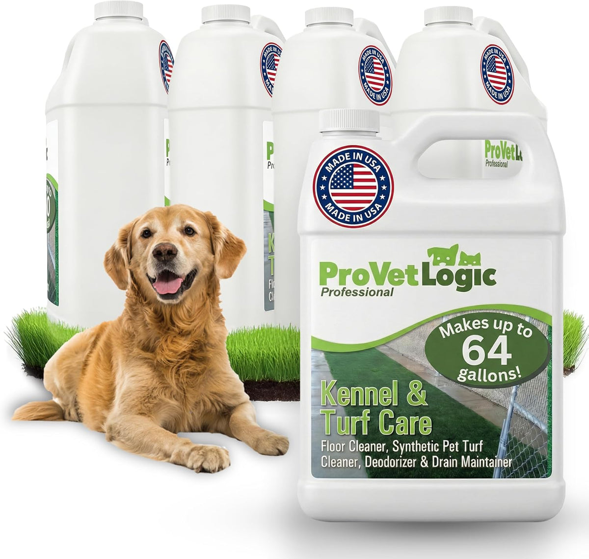 provetlogic kennel & turf care (4 pack), main product view