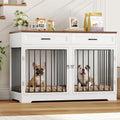 dog crate furniture 47" wooden dog kennels for, main product view