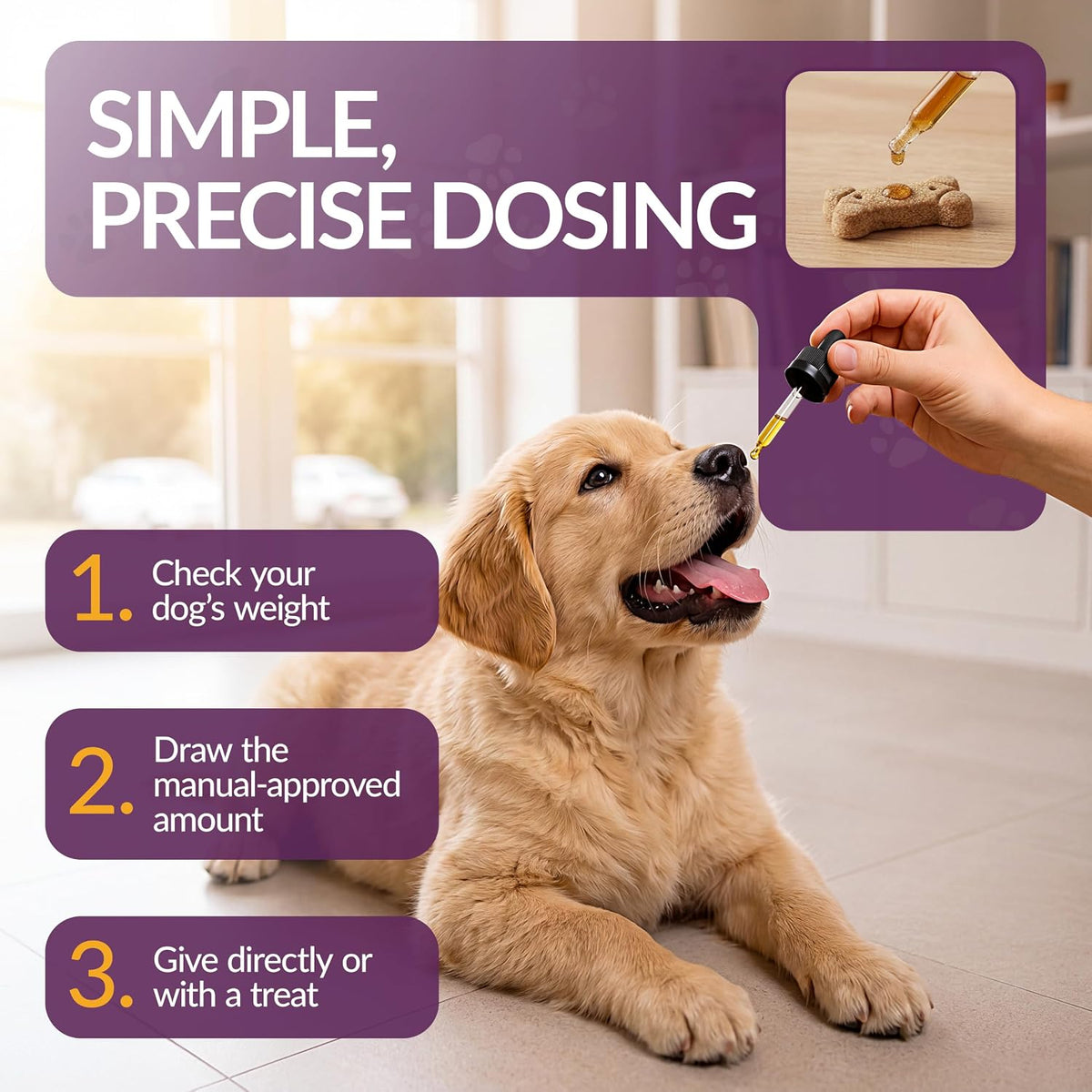 amber naturalz paxaid dog digestive rescue drops, herbal showing dimensions