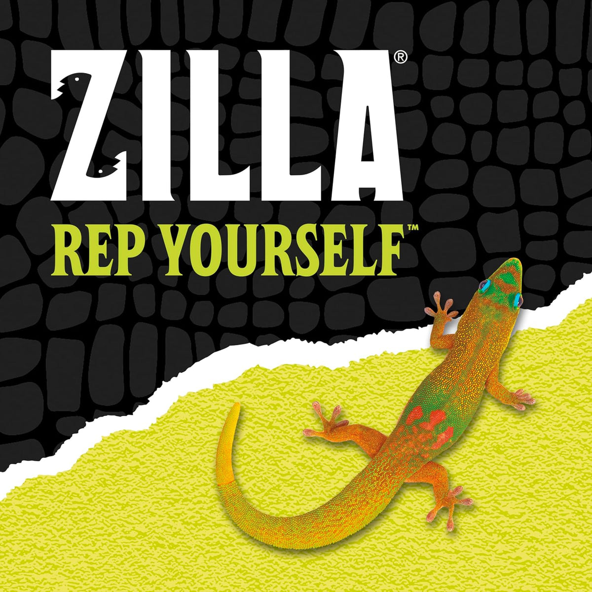 zilla rock cave vertical décor, reptile hides for, front angle view