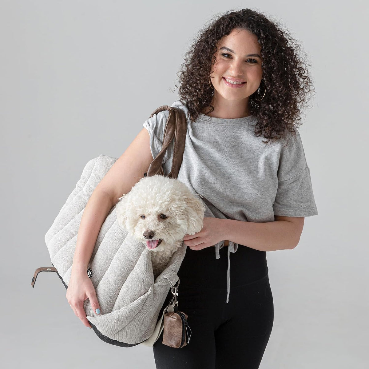pawspik 3-in-1 tote pet carrier, travel bed &, main product view