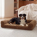 bedsure comfyfleece® memory foam orthopedic xxl dog bed, main product view