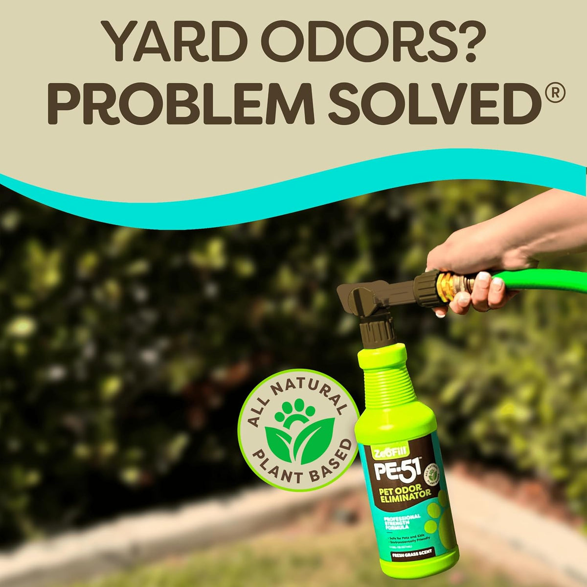 zeofill pe-51 pet odor eliminator - professional strength showing dimensions