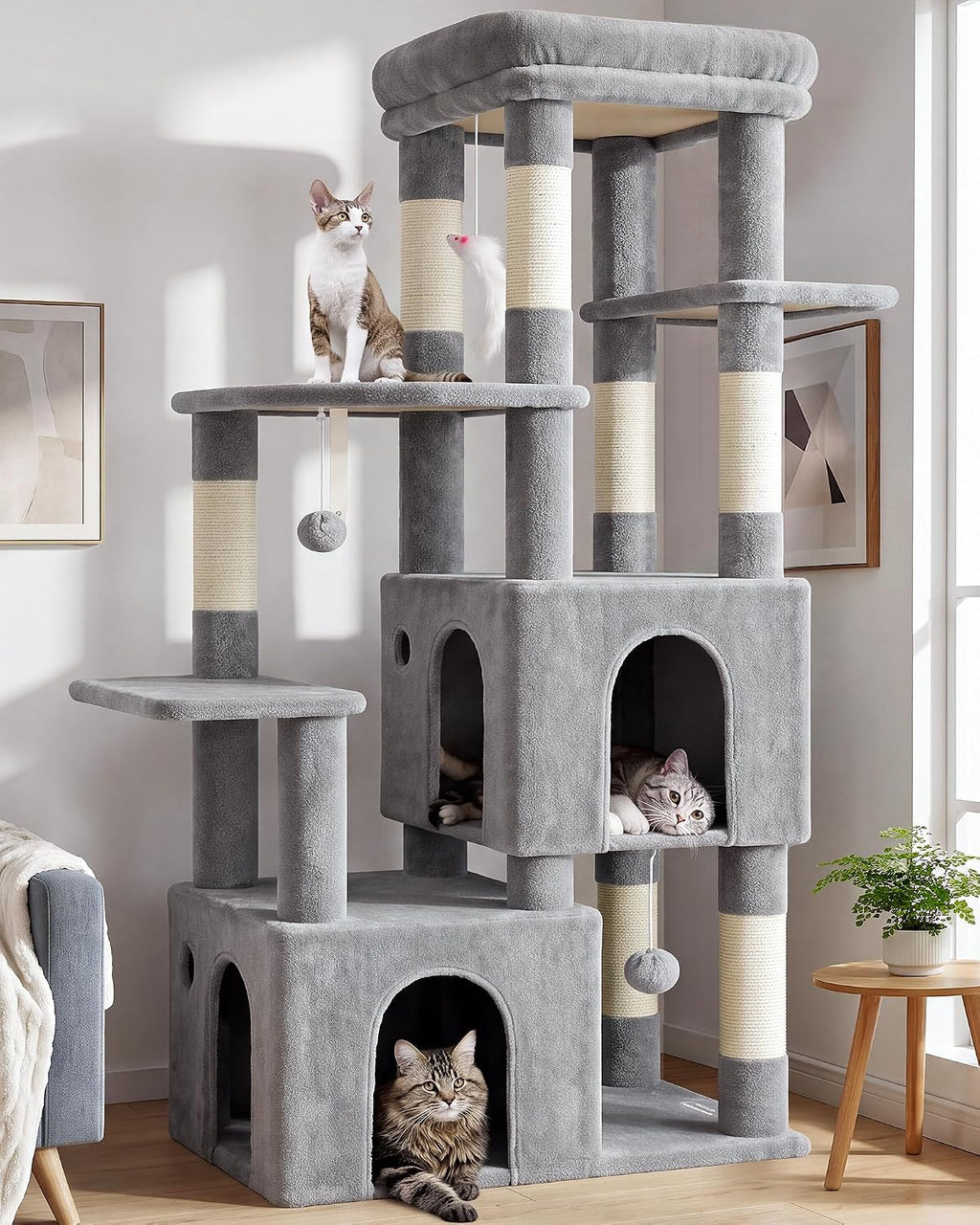 globlazer heavy duty cat trees for big cats, main product view