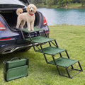 4‑step dog stairs for car trunk, 17" wide, main product view