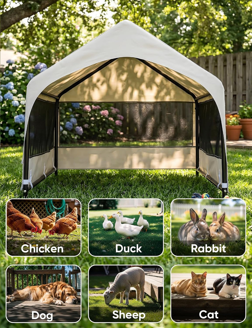 suddus dog house outdoor, extra large dog tent on a desk or shelf