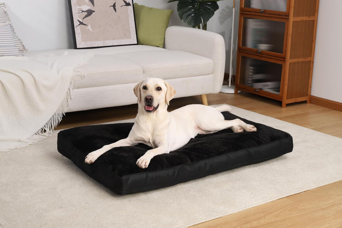 nupida waterproof xl dog bed for crate with on a desk or shelf
