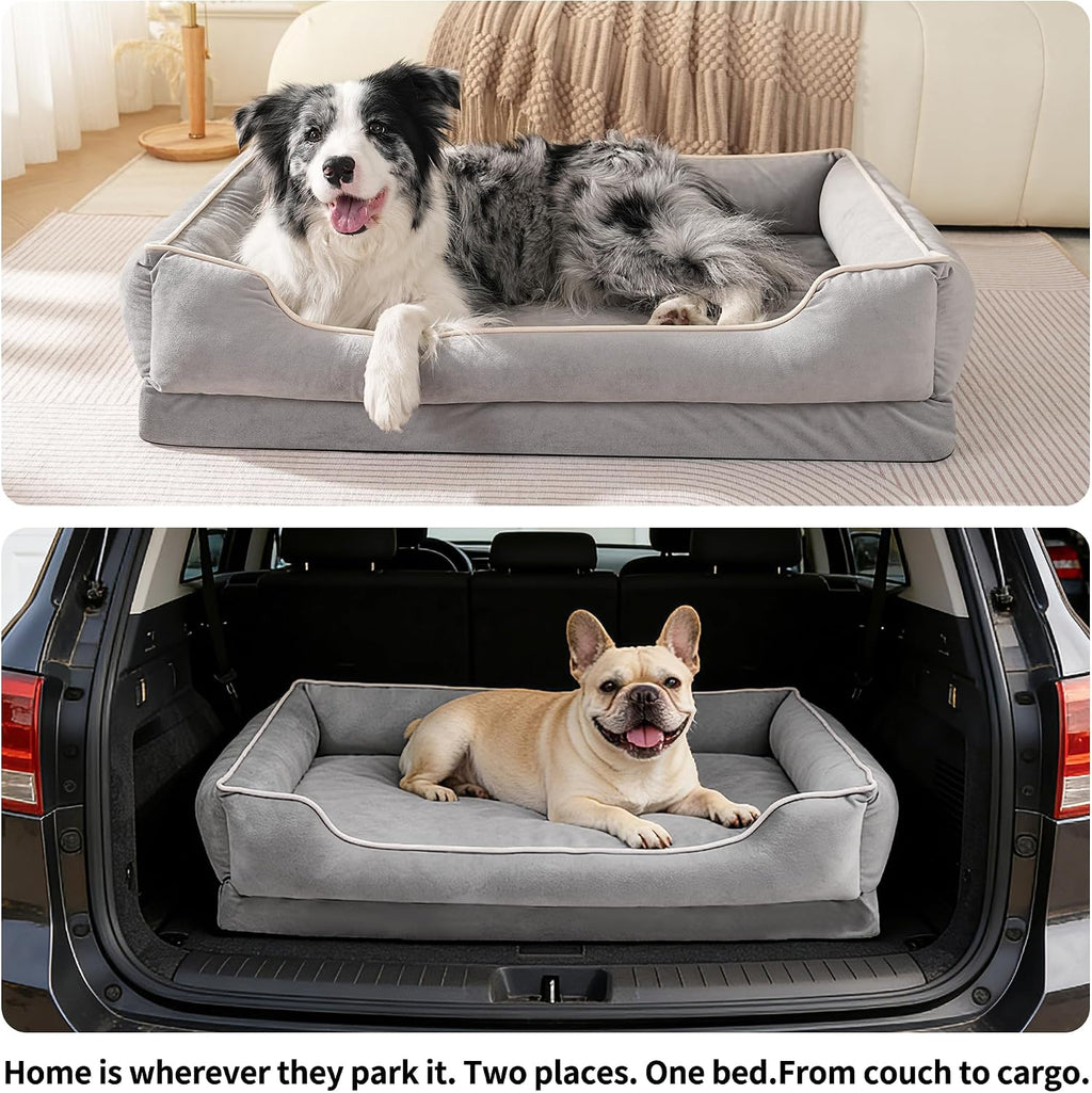 fairypet orthopedic dog bed for medium to large, view 9