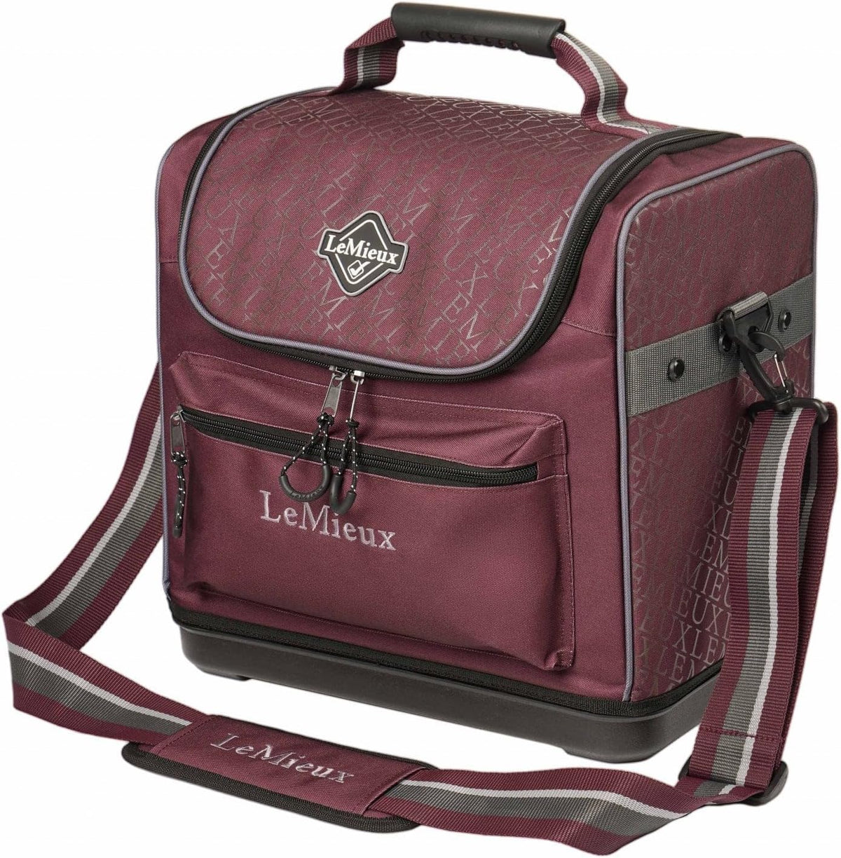 lemieux elite pro grooming bag - burgundy, main product view