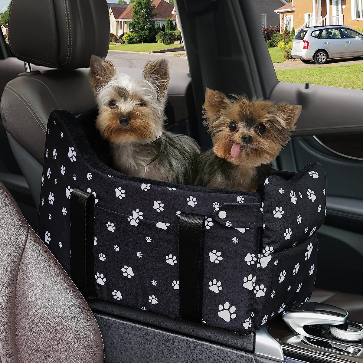 center console dog car seat for medium dogs, main product view