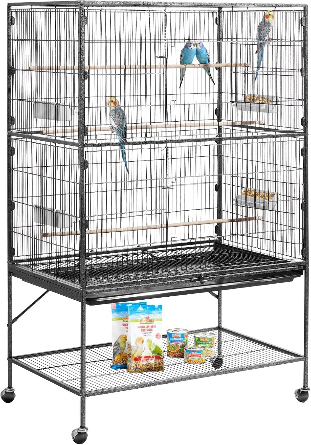 vevor bird cage, 36.6 x 22.8 x 59.5, main product view